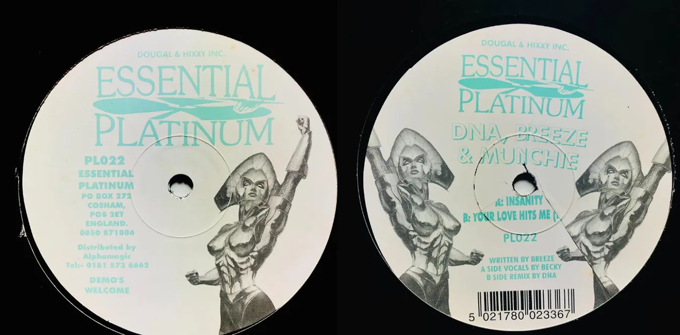 DNA, Breeze and Munchie Breeze – Insanity Your Love Hits Me (Rmx)